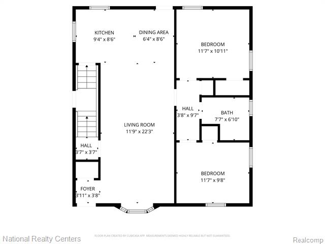 Builiding view forty two for 19026 Curtis, Detroit, MI. 48219