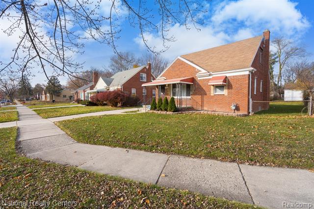 Builiding view four for 19026 Curtis, Detroit, MI. 48219