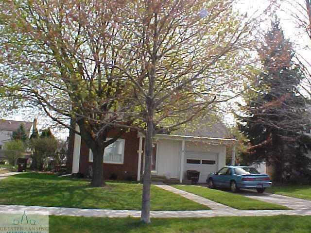 front view for 2407 Fairfax Road, Lansing, Mi. 48910