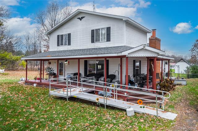 front view for 12402 N Mccumsey Rd., Clio, Mi. 48420