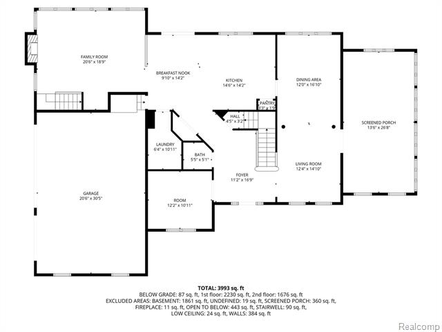 Builiding view ninety for 26566 Anchorage, Novi, MI. 48374