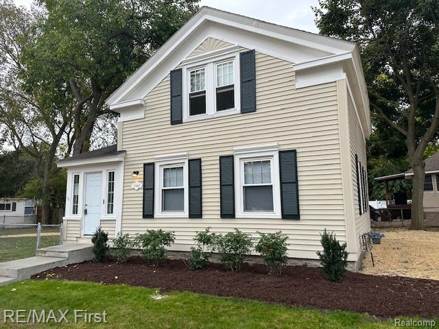 front view for 35487 Glover Street, Wayne, Mi. 48184