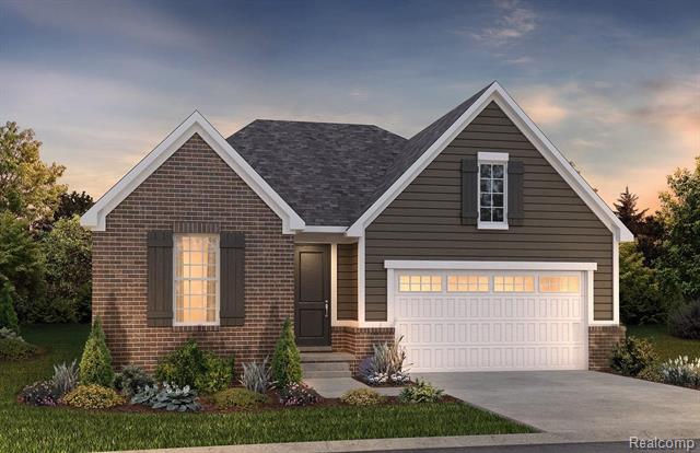 front view for 17266 Garden Ridge Lane, Northville, Mi. 48168