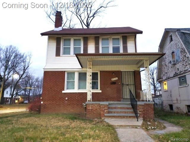 front view for 2076 Collingwood Street, Detroit, Mi. 48206