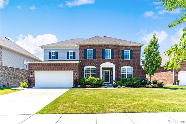 front view for 17632 Goldeneye Drive, Clinton Township, Mi. 48038