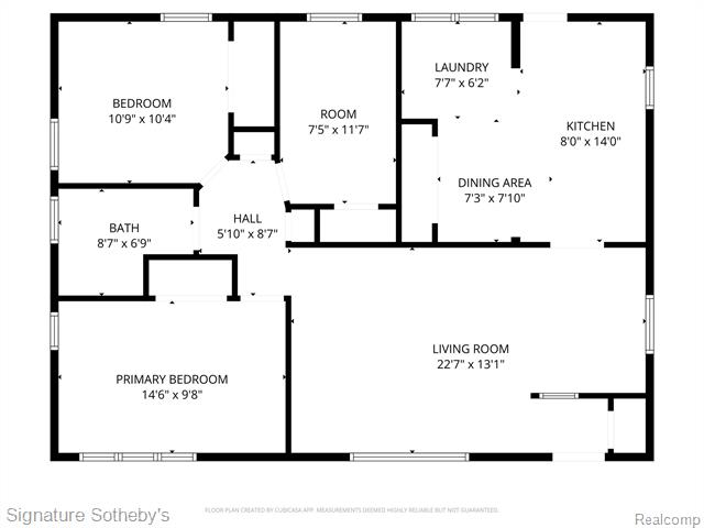 Builiding view fifteen for 1166 E Kalama, Madison Heights, MI. 48071