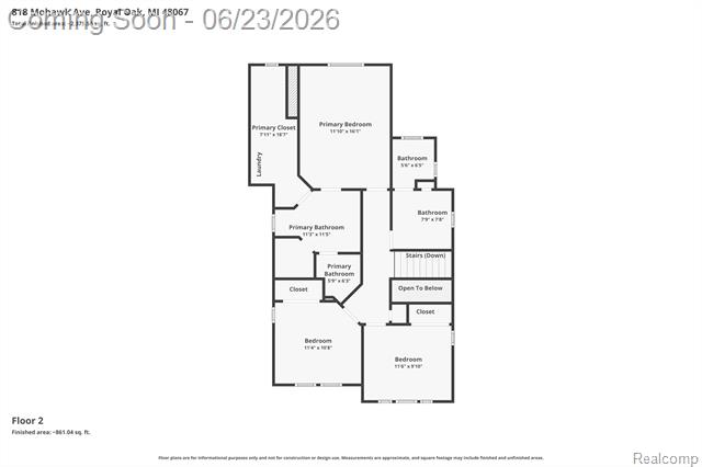 Builiding view fifty five for 818 Mohawk, Royal Oak, MI. 48067