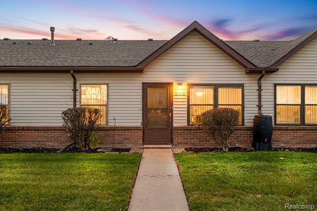 front view for 23650 Cottrell, Clinton Township, Mi. 48035