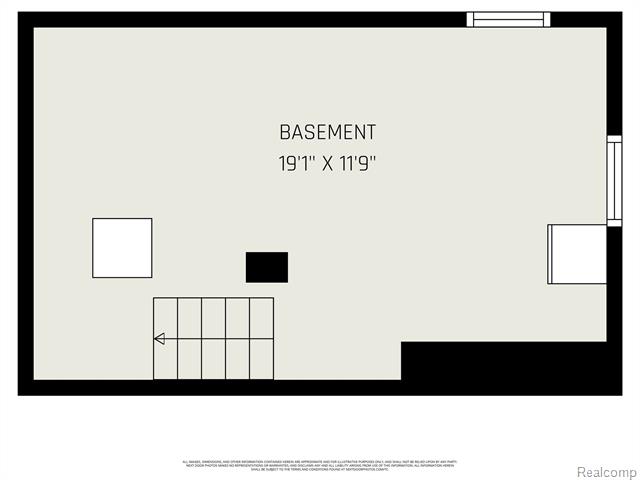 Builiding view nineteen for 209 Marquette St., Durand, MI. 48429