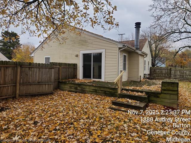 Builiding view three for 1380 Audrey, Burton, MI. 48509