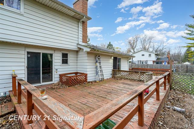 Builiding view twenty for 7860 Luann Street, Saginaw, MI. 48609