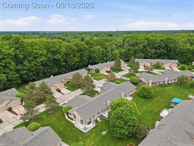 Builiding view forty one for 19020 Carmelo Dr., Clinton Township, MI. 48038