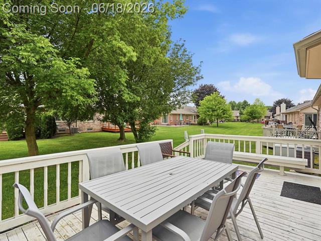Builiding view thirty six for 19020 Carmelo Dr., Clinton Township, MI. 48038