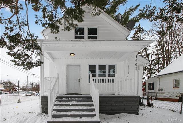 Builiding view forty six for 1403 Bliss, Saginaw, MI. 48602