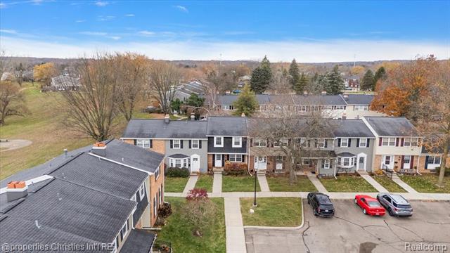 Builiding view forty for 41327 Lagoon, Northville, MI. 48167