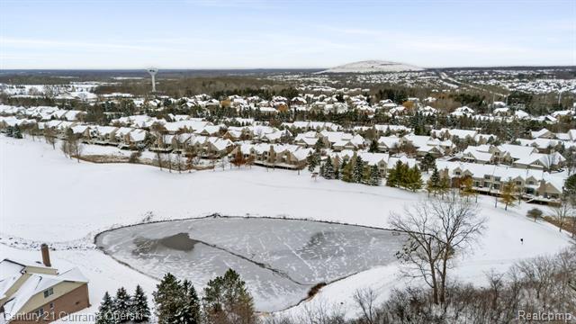 Builiding view fifty seven for 16925 Lochmoor Circle East, Northville, MI. 48168
