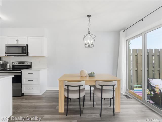 Builiding view nine for 44430 Virginia, Clinton Township, MI. 48038