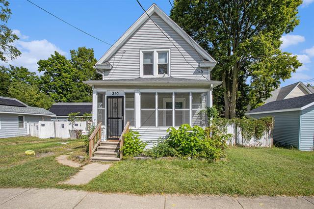 front view for 210 Battle Creek Avenue, Battle Creek, Mi. 49037