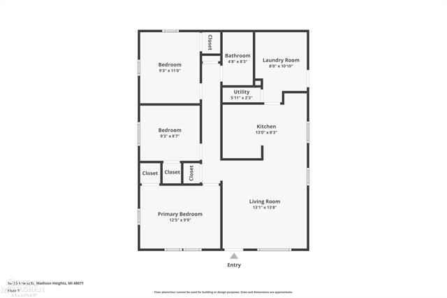 Builiding view twenty three for 26435 Tawas, Madison Heights, MI. 48071