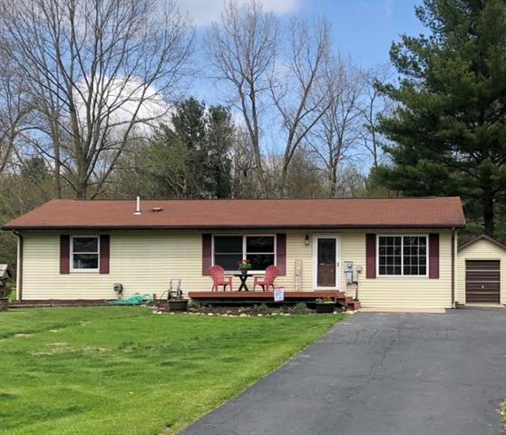 front view for 3862 E Shore Dr, Stanton, Mi. 48888