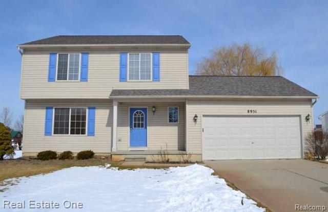 front view for 8951 Posey Drive, Whitmore Lake, Mi. 48189