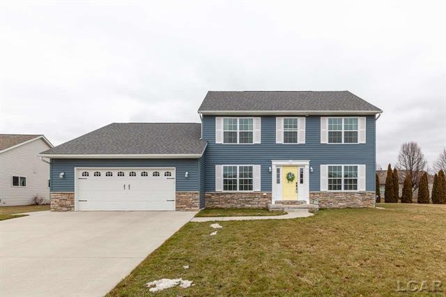 front view for 700 S Brooke Circle, Blissfield, Mi. 49228