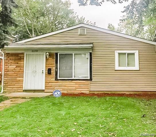 front view for 8090 Robson Street, Detroit, Mi. 48228