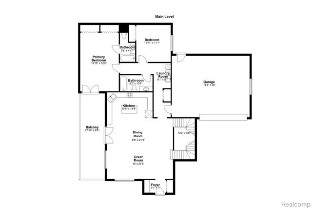 Builiding view thirty seven for 4648 Oak, Whitmore Lake, MI. 48189