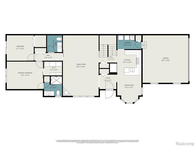 Builiding view twenty seven for 13336 Shire, Southgate, MI. 48195