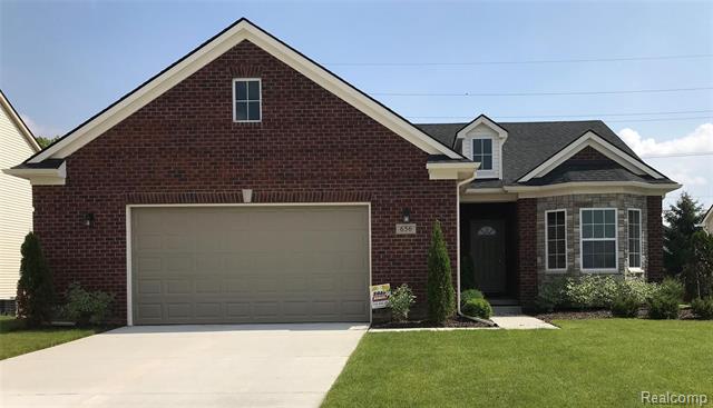 front view for 656 Elk Ridge Street, Dundee, Mi. 48131