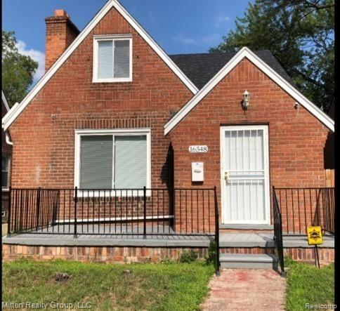 front view for 16548 Lesure, Detroit, Mi. 48235