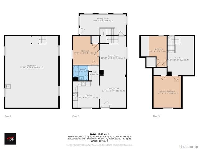 Builiding view twenty seven for 1761 Stanford, Berkley, MI. 48072