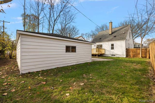 Builiding view thirty for 1888 Griffith, Berkley, MI. 48072