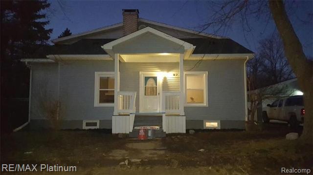 front view for 407 E Elm Street, Vernon, Mi. 48476