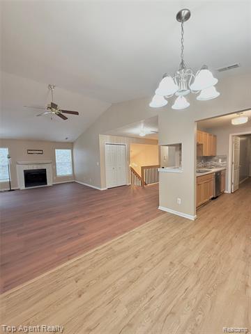 Builiding view two for 44975 Marigold, Sterling Heights, MI. 48314