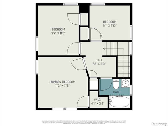 Builiding view twenty one for 15775 Hartwell, Detroit, MI. 48227