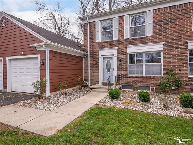 front view for 74 Linswood, Monroe, Mi. 48162