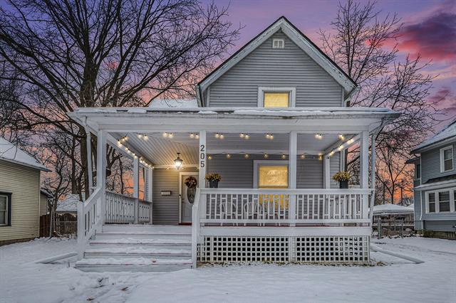 front view for 205 Moores River Drive, Lansing, Mi. 48910