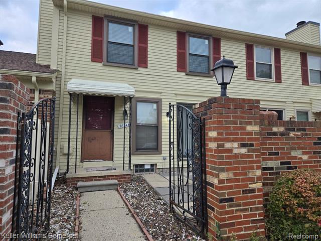 front view for 38844 Golfviewe Drive, Clinton Township, Mi. 48038