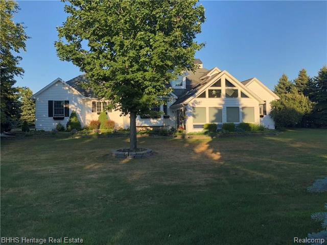 front view for 577 Brogan Road, Webberville, Mi. 48892