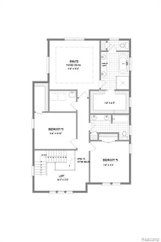 Builiding view two for 415 N Gainsborough, Royal Oak, MI. 48067