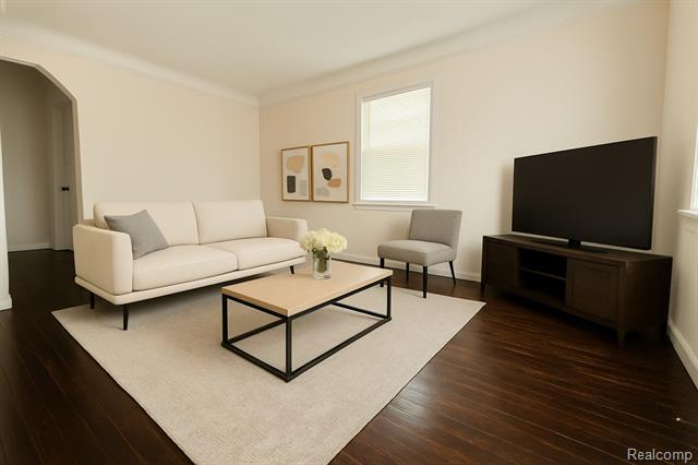 Builiding view five for 8719 Canyon, Grosse Pointe, MI. 48236