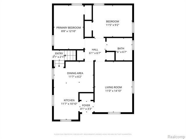 Builiding view twenty four for 8719 Canyon, Grosse Pointe, MI. 48236