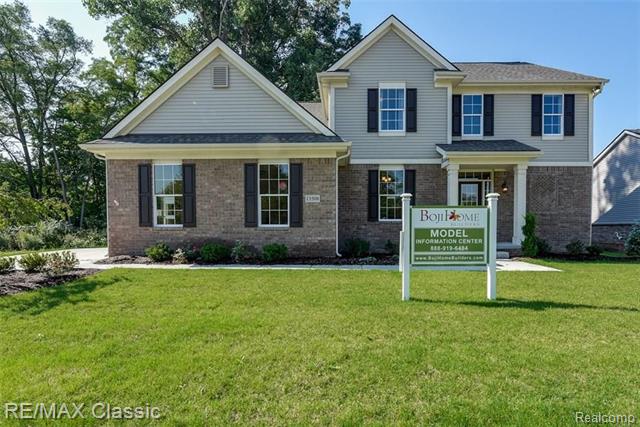 front view for 13715 Cobblestone Creek Drive, Belleville, Mi. 48111