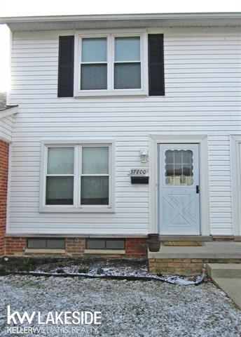 front view for 37800 Charter Oaks, Clinton Township, Mi. 48036