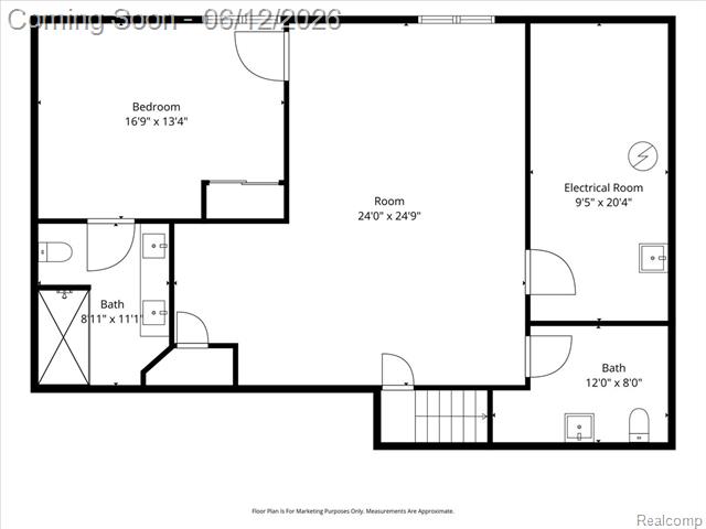 Builiding view forty three for 20200 Brookshire, Southfield, MI. 48076