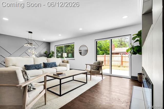 Builiding view nine for 20200 Brookshire, Southfield, MI. 48076
