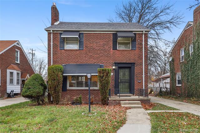 front view for 11557 Rossiter Street, Detroit, Mi. 48224