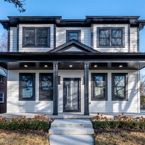 front view for 123 S Blair Ave, Royal Oak, Mi. 48067