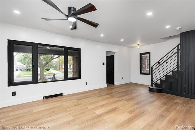 Builiding view four for 5075 Harvard, Detroit, MI. 48224